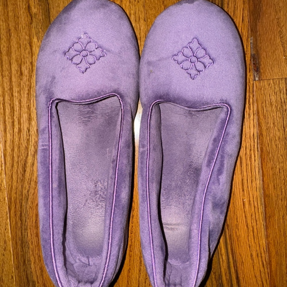 Purple Women's Slippers / House Shoes - Picture 2 of 3
